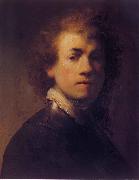 Rembrandt, Self portrait